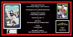 Book Banner For 'The Monster Bones of St. Frederick Island' by Linda Maria Frank and JoAnn Vergona Krapp
