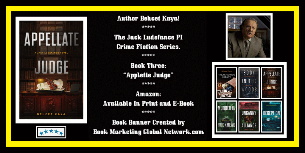 Book Banner For Appellate Judge by Behcet Kaya