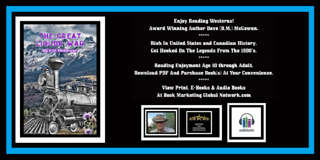 Book Banner For The Great Liquor War by D. M. McGowan