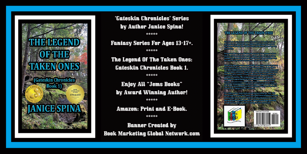 2025 Banner Gateskin-Chronicles Book One by Janice Spina