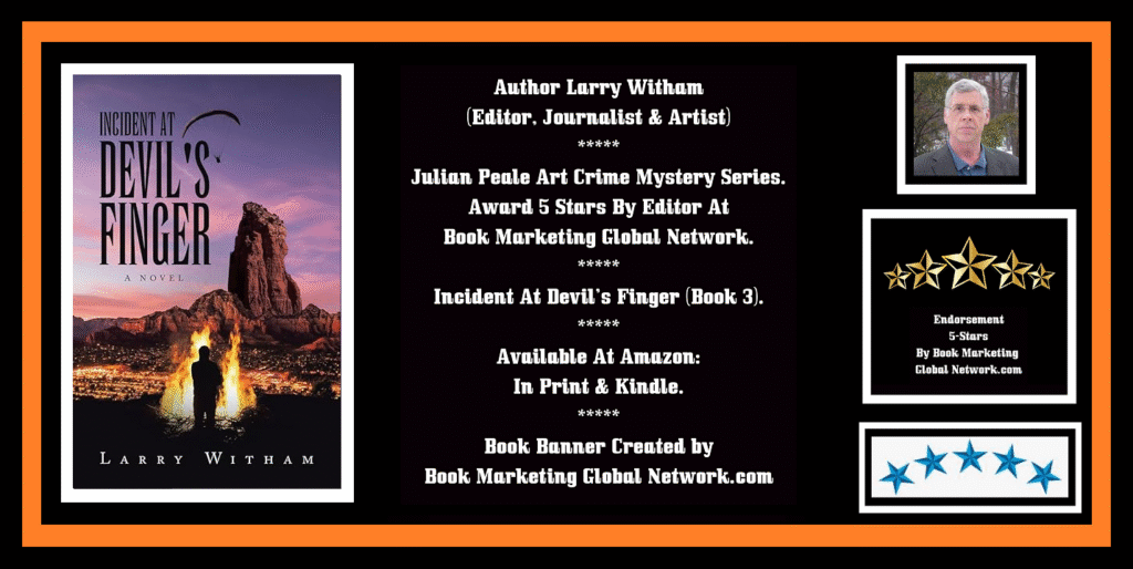 Book Banner For Incident At Devil’s Finger by Larry Witham