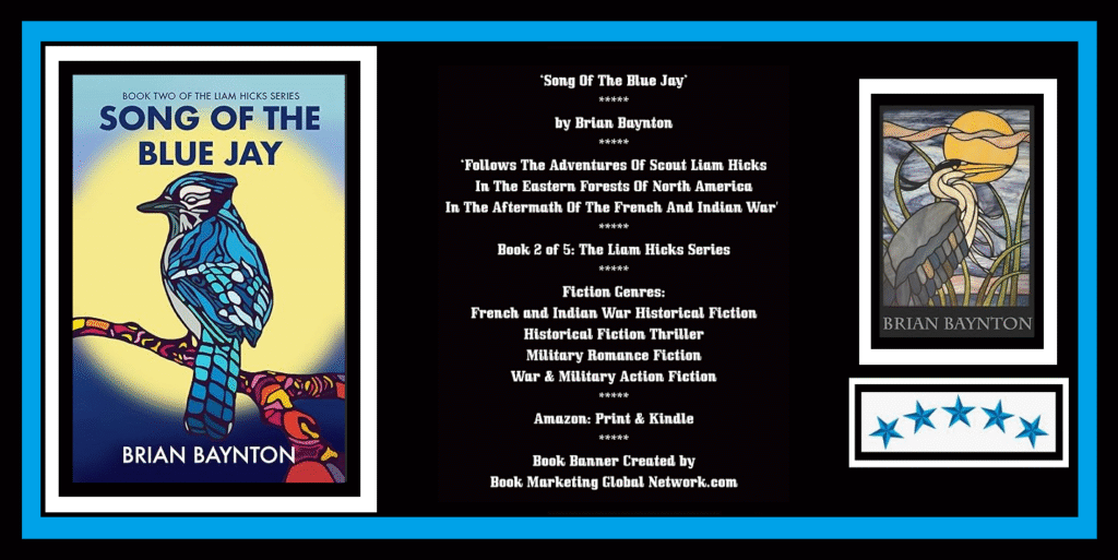 Banner For Song Of The Blue Jay by Brian Baynton