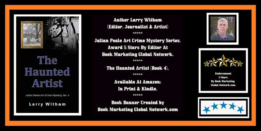 Book Banner For The Haunted Artist by Larry Witham