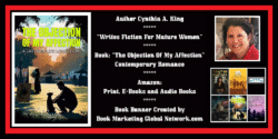 Book Banner For The Objection Of My Affection by Cynthia A. King
