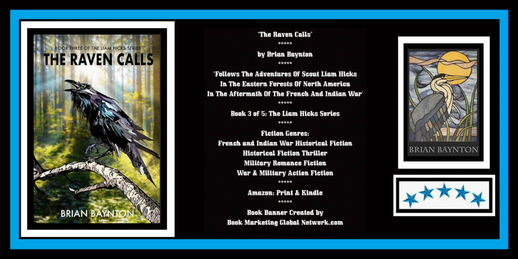 Book Banner For The Raven Calls by Brian Baynton