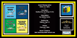 Book Banner For Make Believe Is Fun Bedtime Series by Janice Spina