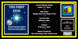 Book Banner For The First Star by Janice Spina