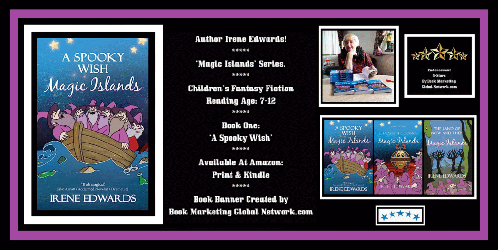 Book Banner For ‘A Spooky Wish’ by Irene Edwards