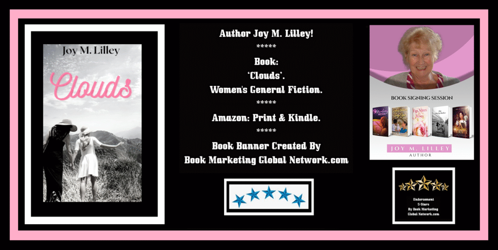 Book Banner For 'Clouds' by Joy M. Lilley