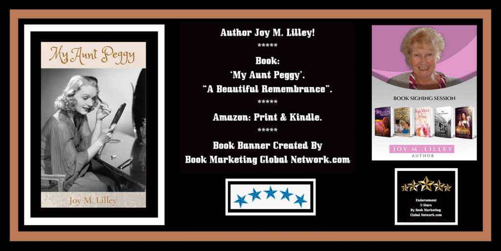 Book Banner For 'My Aunt Peggy' by Joy M. Lilley