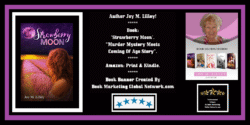 Book Banner For 'Strawberry Moon' by Joy M. Lilley