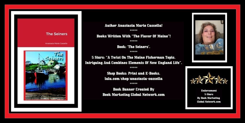 Book Banner For 'The Seiners' by Anastasia Marie Cassella