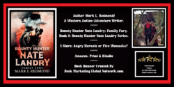 Book Banner For 'Bounty Hunter Nate Landry: Family Fury' by Mark L. Redmond