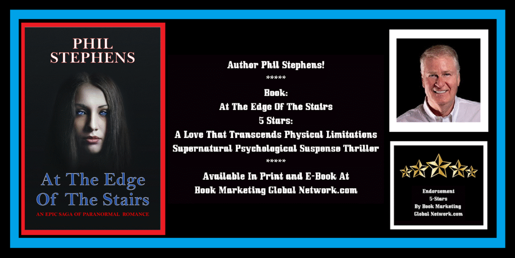 Book Banner For 'At The Edge Of The Stairs' by Phil Stephens