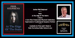 Book Banner For 'At The Edge Of The Stairs' by Phil Stephens