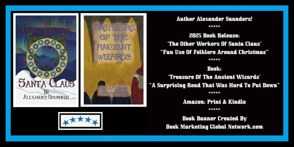 Book Banner For Author Alexander Saunders