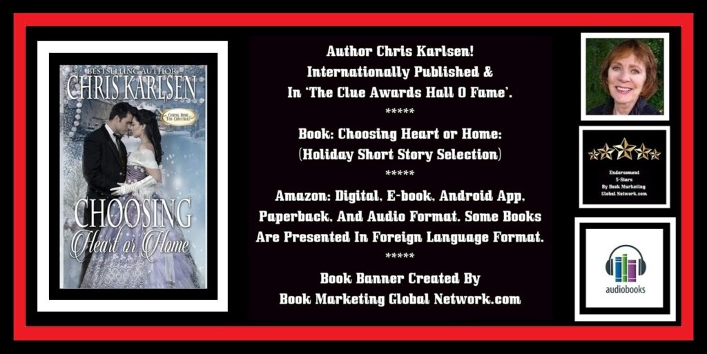 Book Banner For 'Choosing Heart or Home' by Chris Karlsen