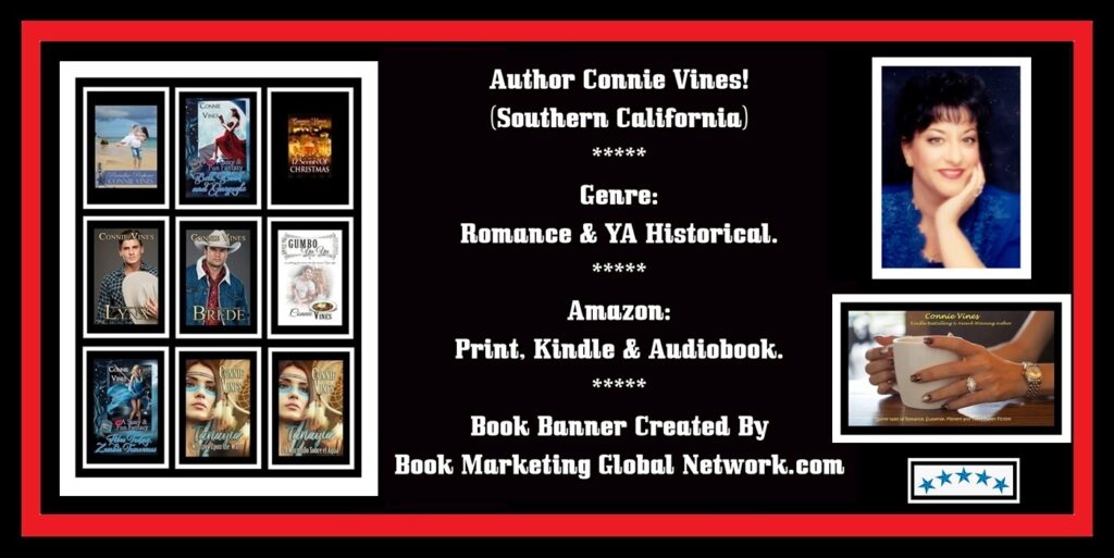 Book Banner For Author Connie Vines