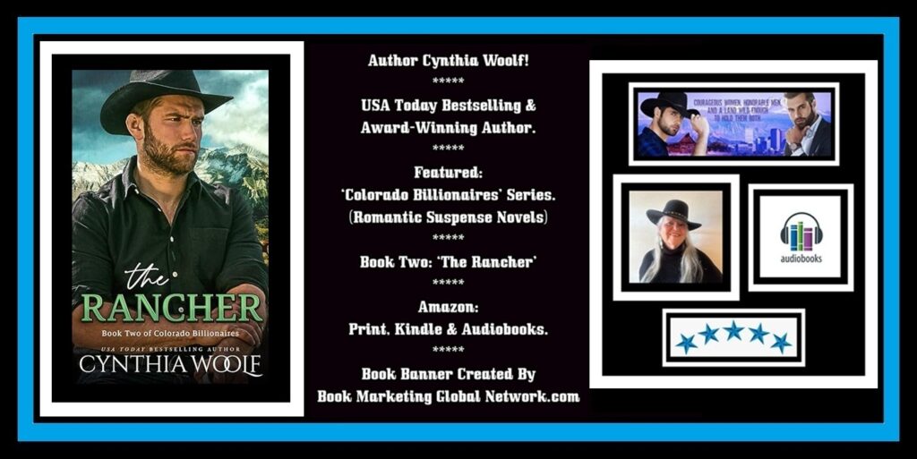 Book Banner For 'The Rancher' by Cynthia Woolf