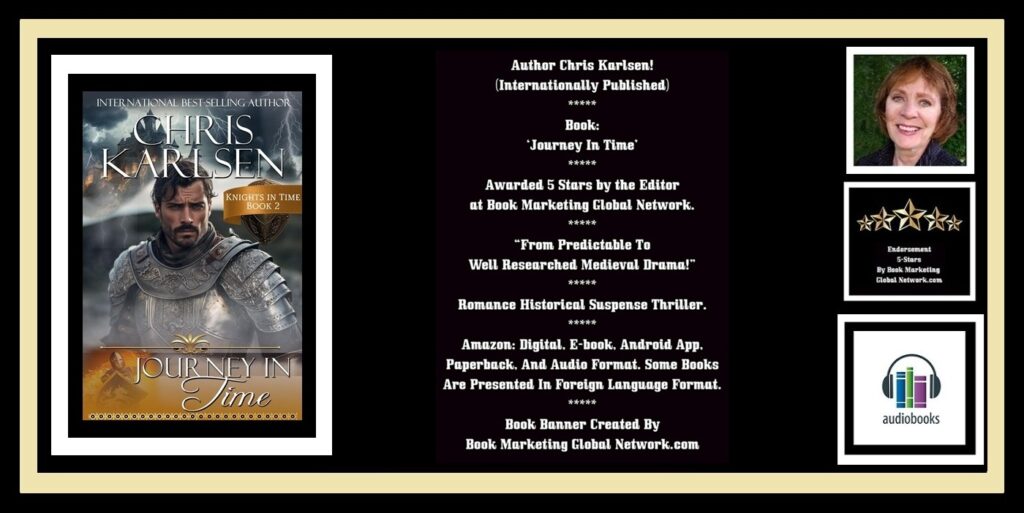 Book Banner For 'Journey In Time' by Chris Karlsen
