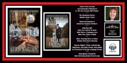 Book Banner For 'The Bloodstone Murder Series' by Chris Karlsen