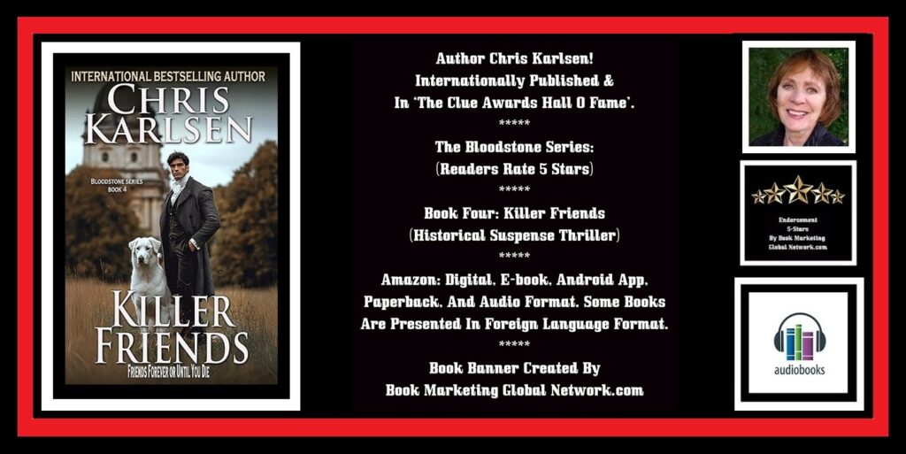 Book Banner For 'Killer Friends' by Chris Karlsen