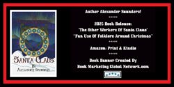 Book Banner For The 'Other Workers Of Santa Claus' by Alexander Saunders