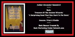 Book Banner For 'Treasure Of The Ancient Wizards' by Alexander Saunders
