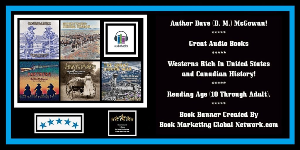 Audio Books By Dave (D.M.) McGowan