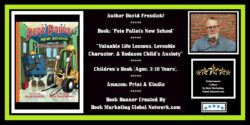 Book Banner For 'Pete Pallet's New School' by David Frosdick