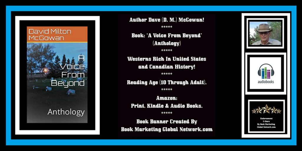 Book Banner For 'A Voice From Beyond' by David Milton McGowan