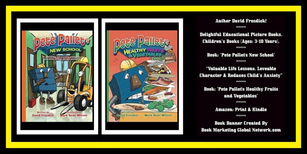 Book Banner For Author David Frosdick