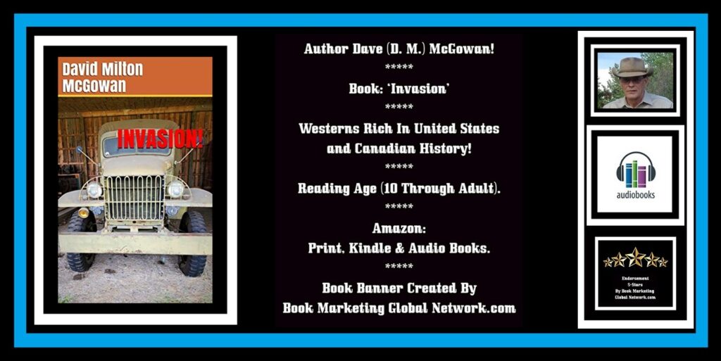 Book Banner For 'Invasion' by David Milton McGowan