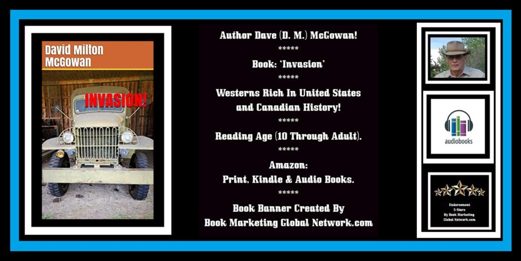 Book Banner For 'Invasion' by David Milton McGowan