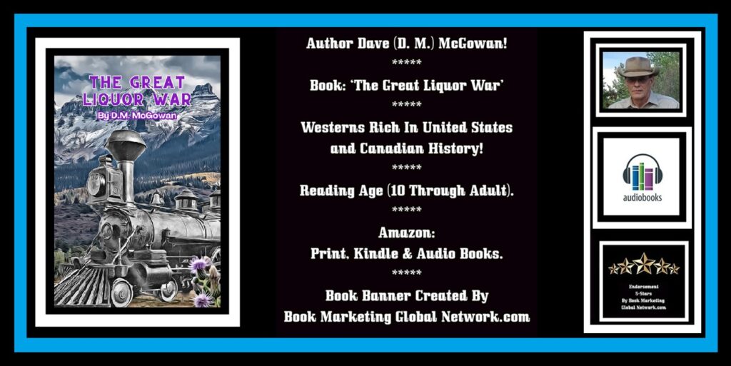 Book Banner For 'The Great Liquor War' by D. M. McGowan