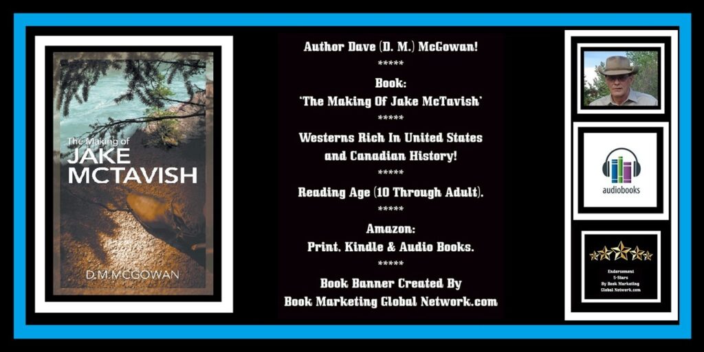 Book Banner For 'The Making Of Jake McTavish' by D. M. McGowan