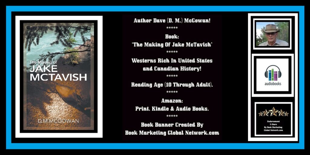 Book Banner For 'The Making Of Jake McTavish' by D. M. McGowan