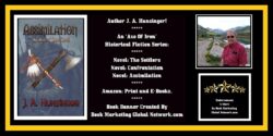 Book Banner For 'Assimilation' (An Axe of Iron Novel) by J. A. Hunsinger
