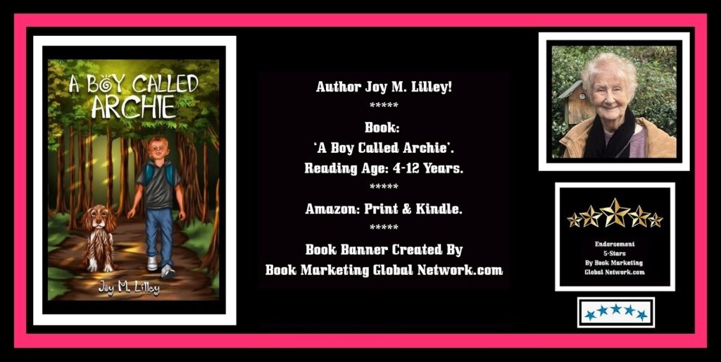 Book Banner For A Boy Called Archie by Joy M. Lilley