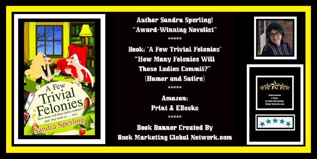 Book Banner For 'A Few Trivial Felonies' by Sandra Sperling