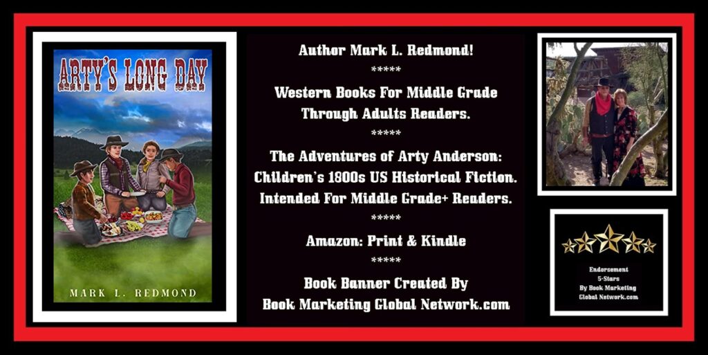 Book Banner For Arty's Long Day by Mark L. Redmond