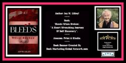 Book Banner For Bleeds When Broken by Joy M. Lilley