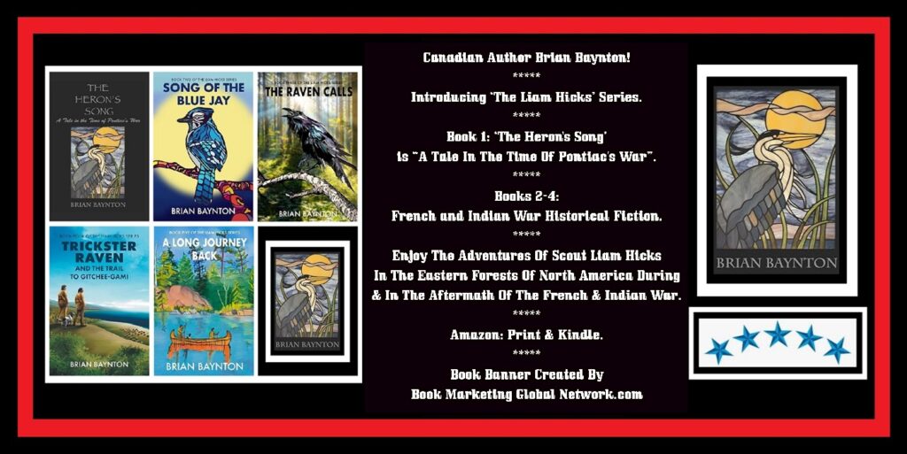 Book Banner For Author Brian Baynton