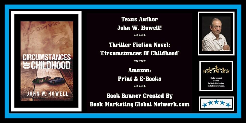 Book Banner For Circumstances of Childhood by John W. Howell