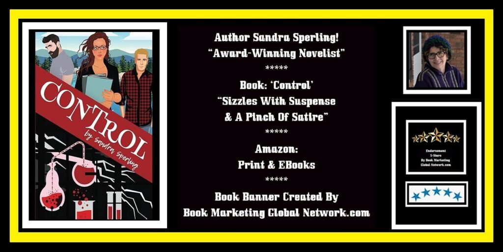 Book Banner For 'Control' by Sandra Sperling