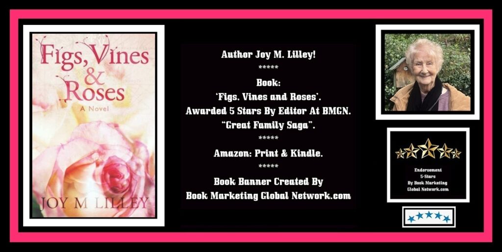 Book Banner For Figs, Vines and Roses by Joy M. Lilley