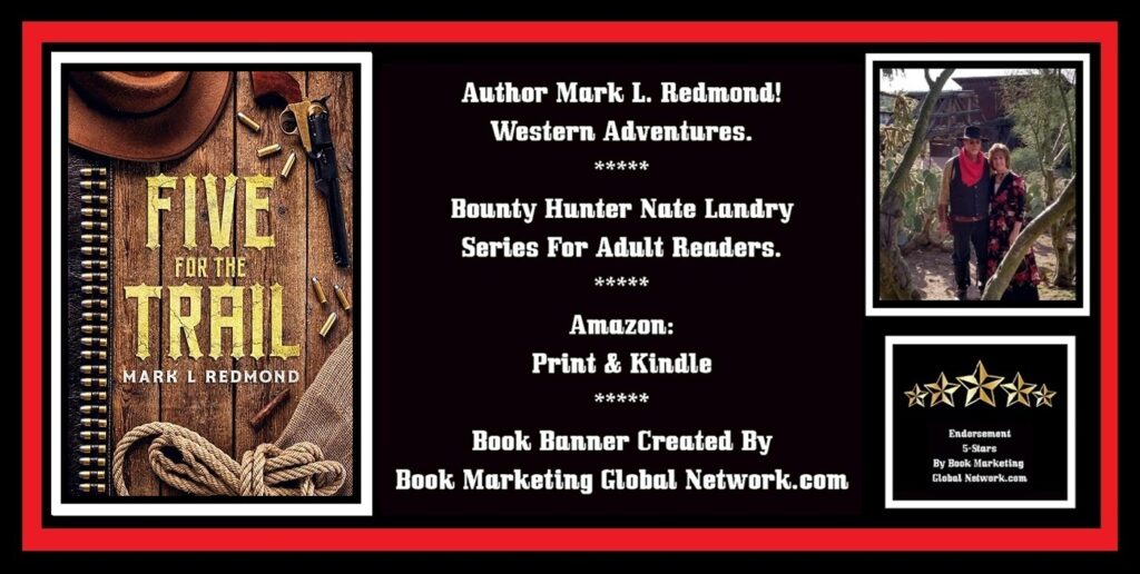 Book Banner For Five For The Trail by Mark L. Redmond