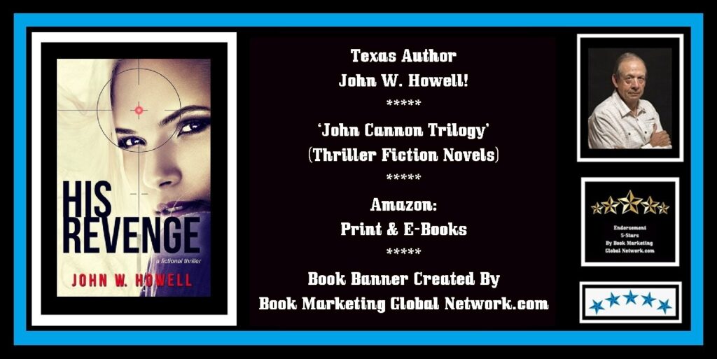 Book Banner For His Revenge by John W. Howell