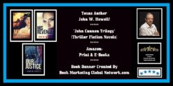 Book Banner For The John Cannon Trilogy
