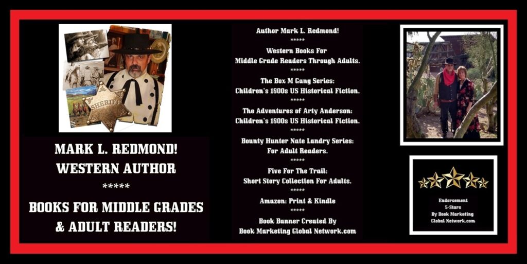 Book Banner For Author Mark L. Redmond
